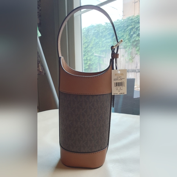 NWT MK WINE BOTTLE HOLDER BAG - Picture 2 of 5